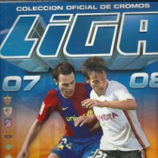 Coleccionismo deportivo: OPORTUNIDAD ALBUM DE CROMOS DE LA LIGA 2007-08 COLECCIONES ESTE CON 442 CROMOS. Lote 44216545