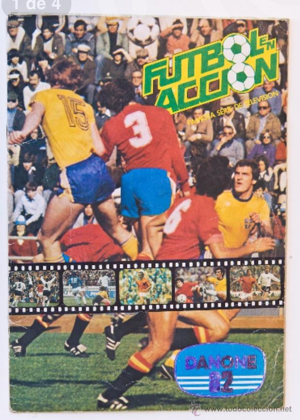 Collectionnisme sportif: F&uacute;tbol Action Danone 82