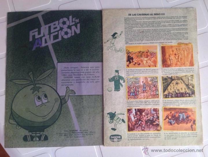 Coleccionismo deportivo: F&uacute;tbol Action Danone 82 - Foto 2
