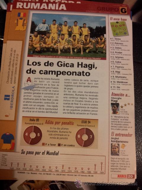 Collectionnisme sportif: FICHA N&ordm; 20 DEL FICHERO MARCA HISTORIA DEL MUNDIAL DESDE 1930 HASTA 1998