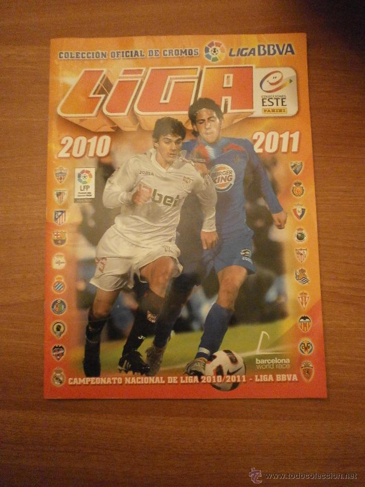 Collectionnisme sportif: ALBUM LIGA  2010- 2011 --CONTIENE 19 CROMOS