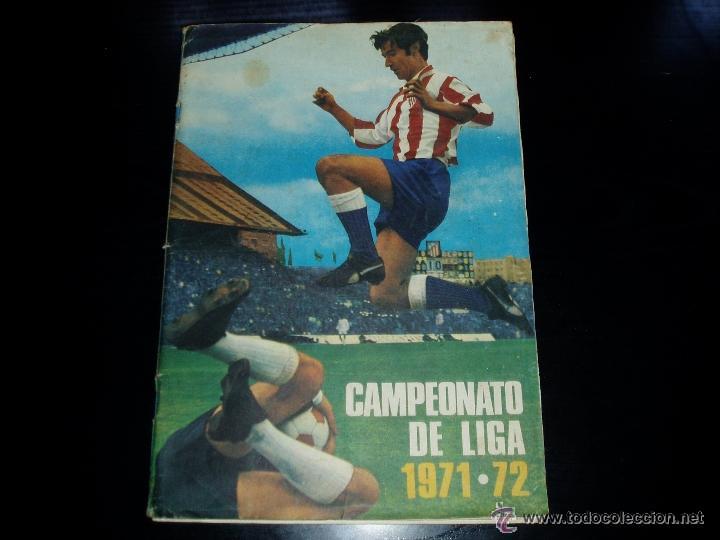 Sports collectibles: album de fulbot a&ntilde;os 1971 /72