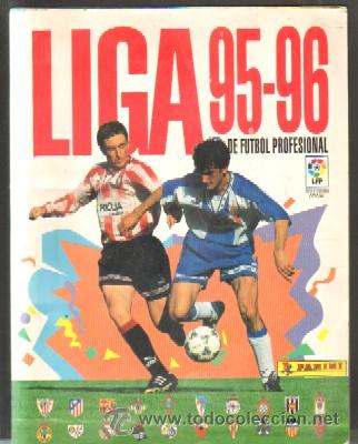 Collezionismo sportivo: ALBUM DE CROMOS. LIGA 95-96 DE F&Uacute;TBOL PROFESIONAL. INCOMPLETO A-ALB-1104