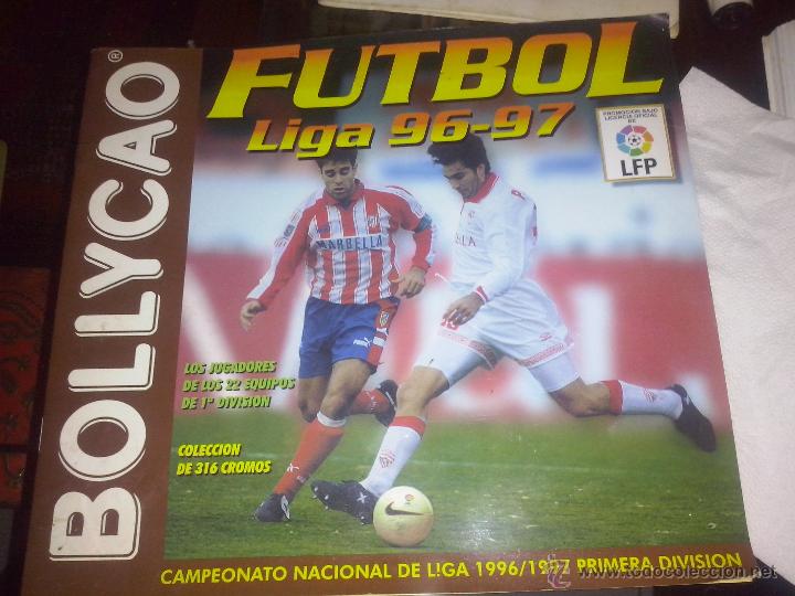 Collezionismo sportivo: futbol liga 96-97 bollycao vacio buen estado