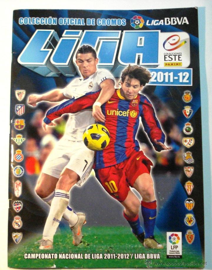 Sports collectibles: LIGA 2011 - 2012 - ALBUM INCOMPLETO