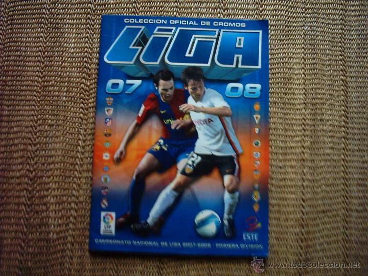 Collezionismo sportivo: COLECCI&Oacute;N OFICIAL DE CROMOS LIGA 2007-2008. 234 CROMOS.