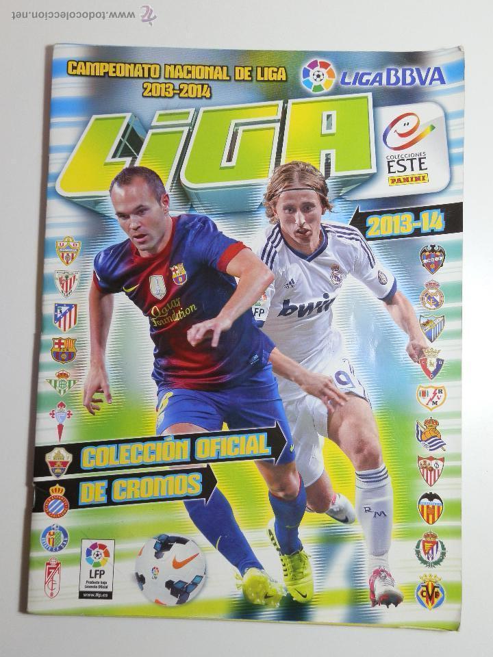 Collezionismo sportivo: ALBUM CROMOS INCOMPLETO - CAMPEONATO NACIONAL DE LIGA 2013-14-PANINI