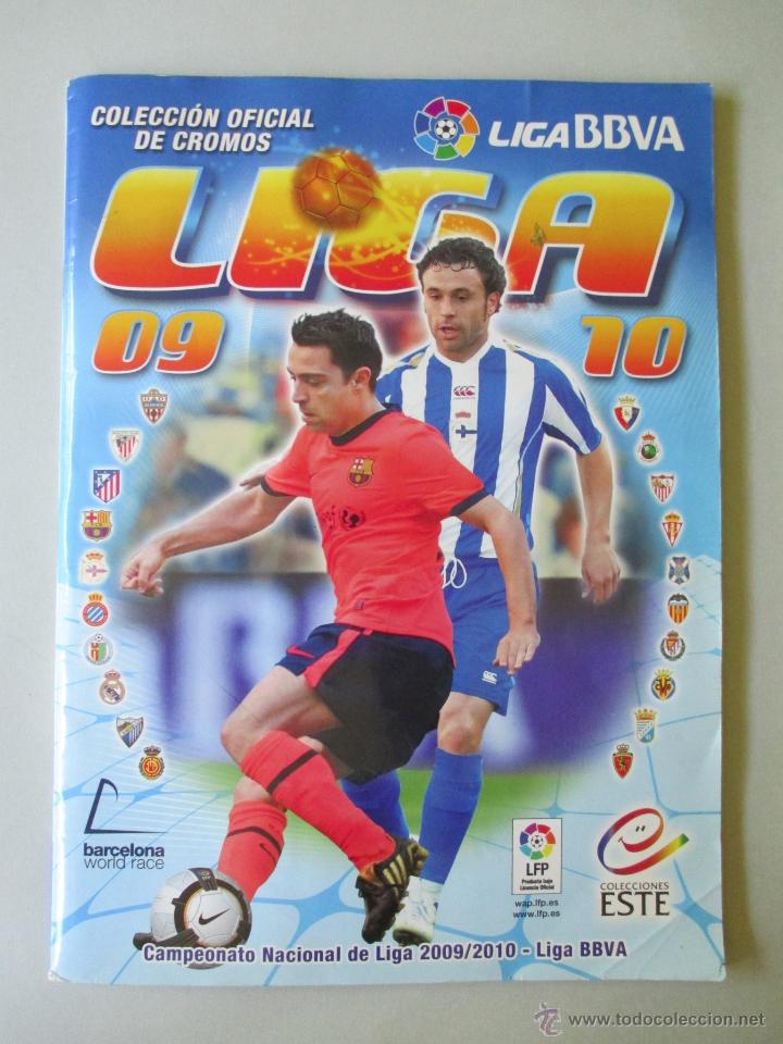 Colecionismo desportivo: &Aacute;LBUM CROMOS INCOMPLETO - F&Uacute;TBOL CAMPEONATO NACIONAL DE LIGA '09 - '10 - ED. PANINI