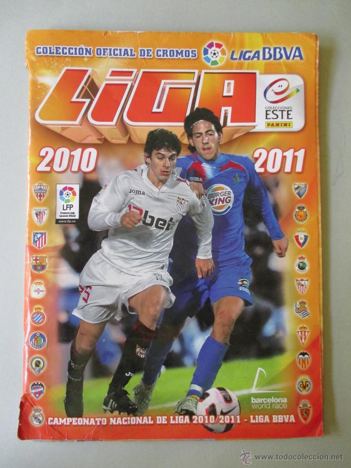 Collezionismo sportivo: &Aacute;LBUM CROMOS INCOMPLETO - F&Uacute;TBOL CAMPEONATO NACIONAL DE LIGA '10 - '11 - ED. PANINI