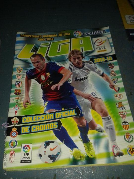 Colecionismo desportivo: ALBUM PLANCHA DE F&Uacute;TBOL:LIGA 2013-2014/13-14,DE ESTE