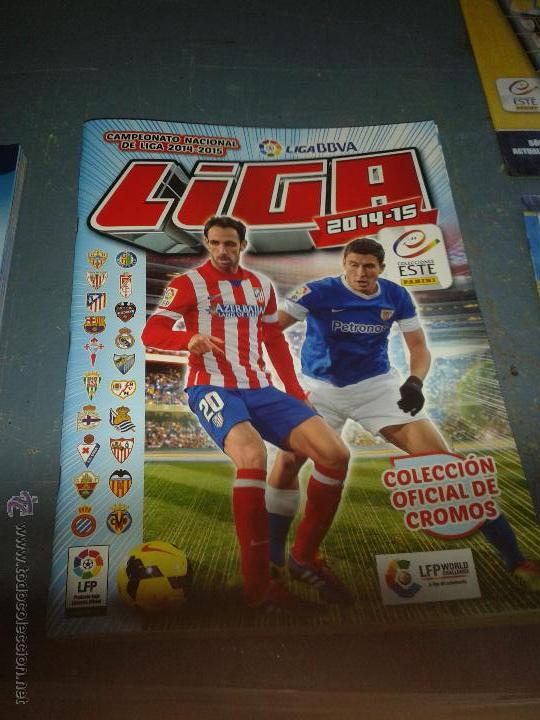 Colecionismo desportivo: ALBUM PLANCHA DE F&Uacute;TBOL:LIGA 2014-2015, DE ESTE