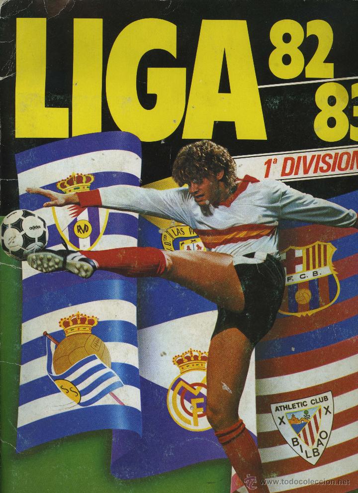 Collectionnisme sportif: Liga 82-83. Este 1982 (faltan 6 cromos)