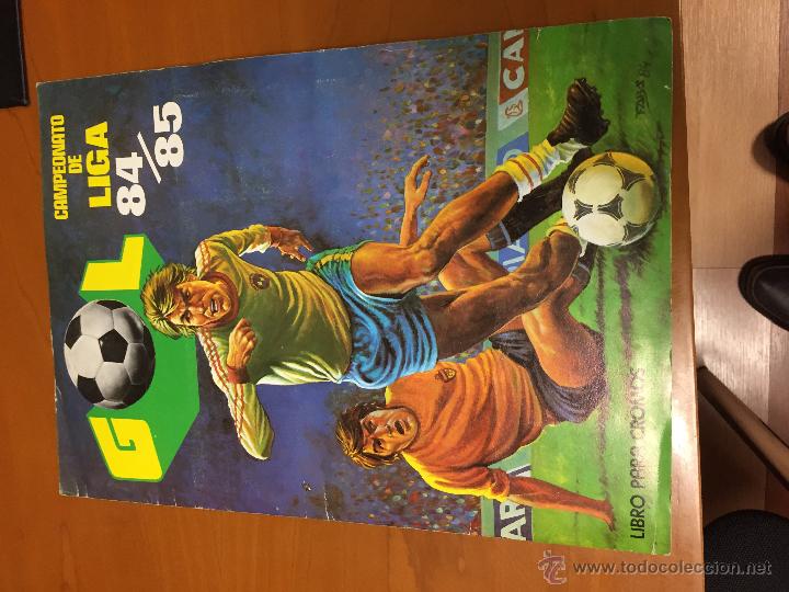Collectionnisme sportif: liga 84-85 maga IMPECABLE COMPLETO