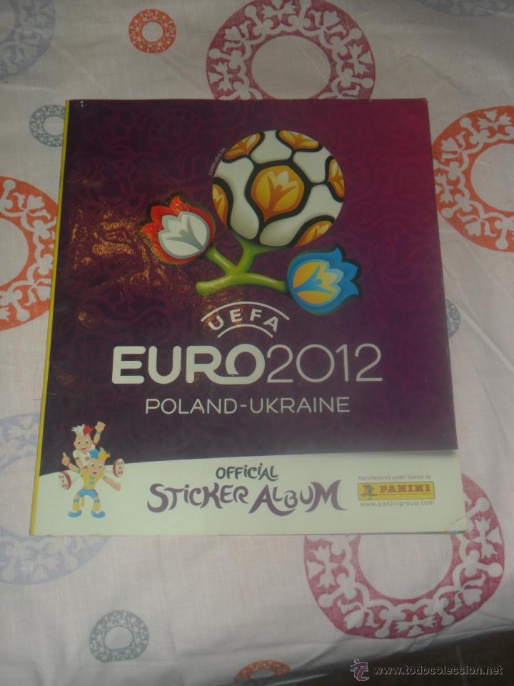 Collectionnisme sportif: 351- &Aacute;lbum Panini Euro 2012 (Polonia-Ucrania) &ndash; Con 43 cromos
