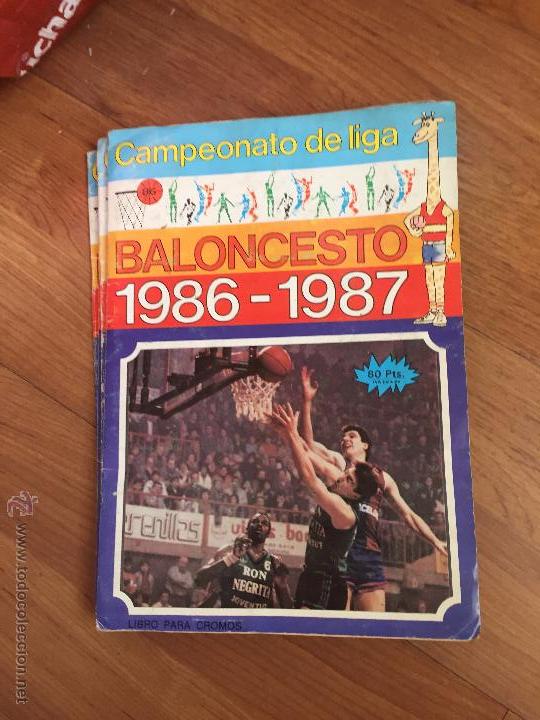 Collectionnisme sportif: LIGA 1986-1987 CON 23 CROMOS