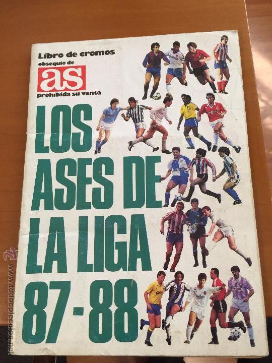 Collectionnisme sportif: los ases de la liga 87-88 con 232 cromos se venden sueltos