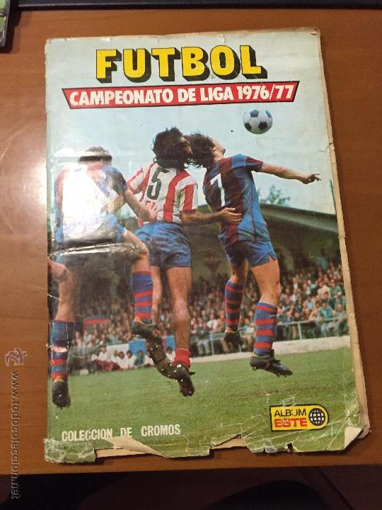 Collectionnisme sportif: futbol 1976 77 con 273 cromos se venden sueltos hay colocas y ultimos fichajes seran despegados