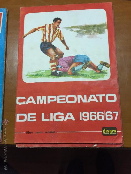 Collectionnisme sportif: campeonato de liga 1966 67 faltan 31 cromos se estudiaria vender sueltos
