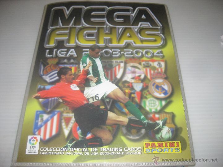 Collectionnisme sportif: MEGAFICHAS 2003/2004, PANINI SPORTS
