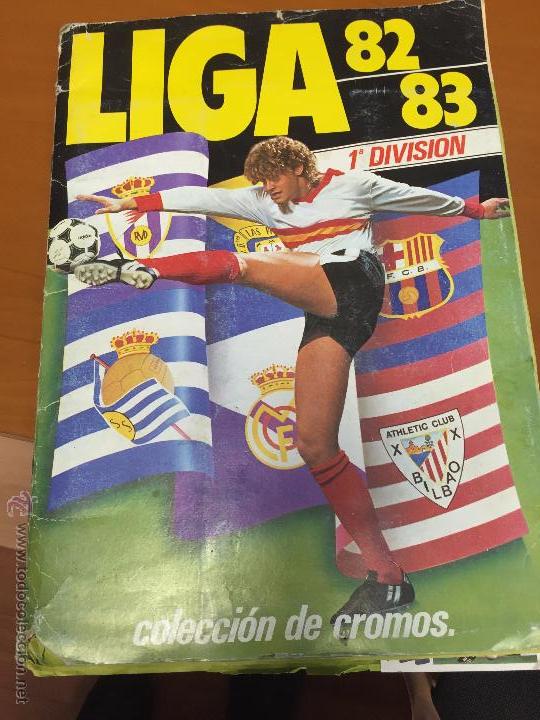 Collectionnisme sportif: LIGA 83-84-ALBUM 260 CROMOS MARCAS DE DESPEGADOS