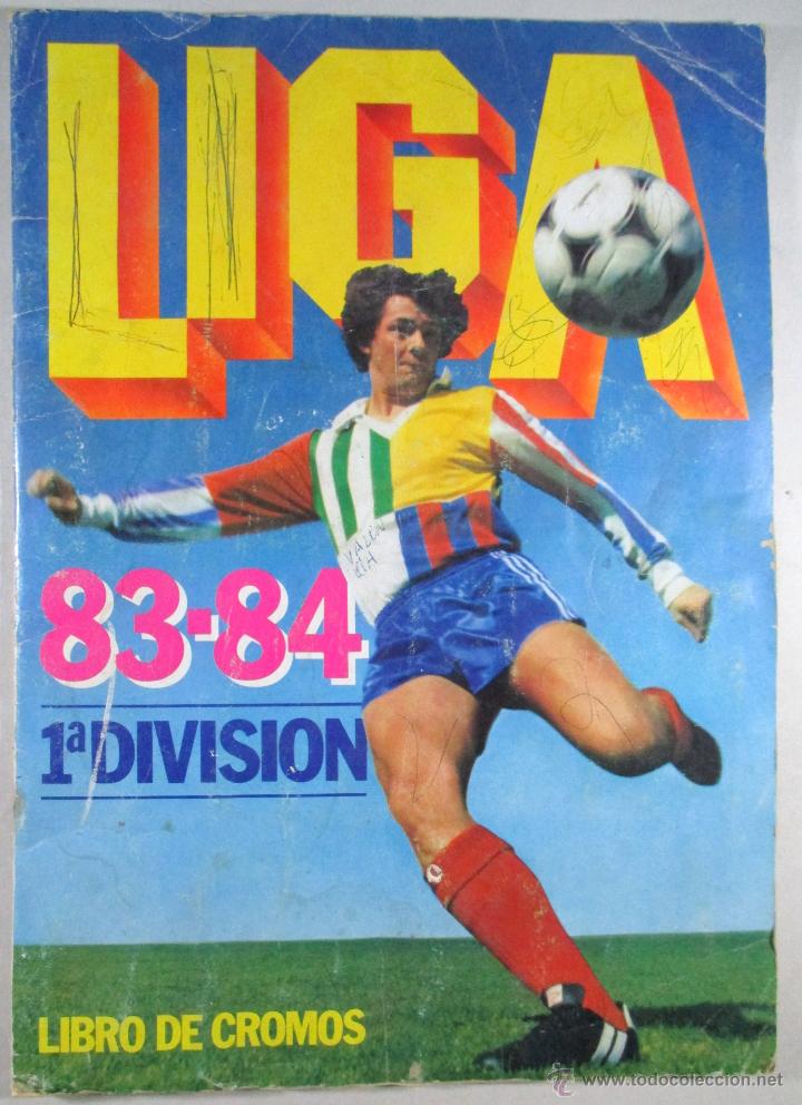 Collectionnisme sportif: ALBUM DE CROMOS LIGA 83 / 84 , 1&ordf; DIVISI&Oacute;N , INCOMPLETO