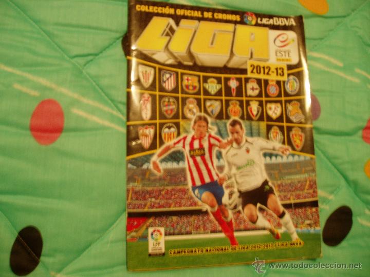 Colecionismo desportivo: album cromos liga 2012  2013   12  13 con 370 cromos