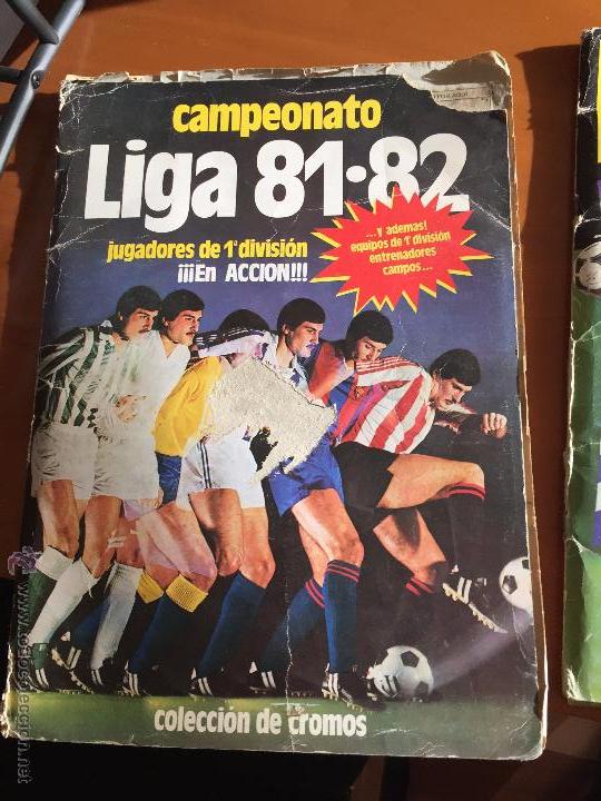 Collectionnisme sportif: LIGA 81-82 ESTE ALBUM 191 CROMOS SE VENDEN SUELTOS BUEN ESTADO