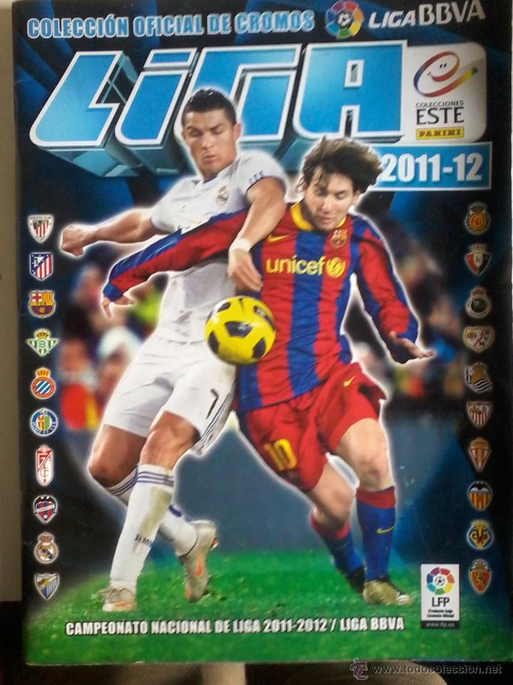 Sports collectibles: ALBUM DE CROMOS LIGA 2011-12-VACIO