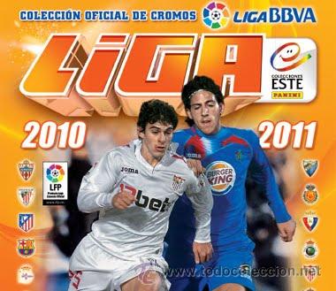 Colecionismo desportivo: album oficial cromos liga bbva. 2010-2011.