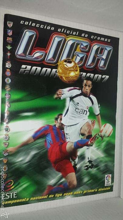 Colecionismo desportivo: ALBUM CROMOS FUTBOL 2006-2007. EDICIONES ESTE