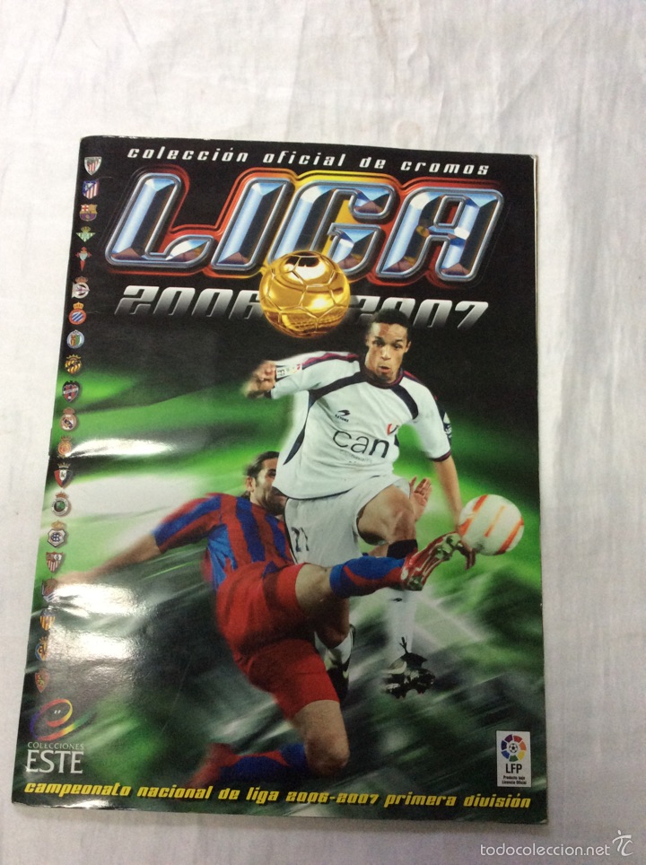 Colecionismo desportivo: &Aacute;LBUM CROMOS F&Uacute;TBOL ESTE 2006-2007