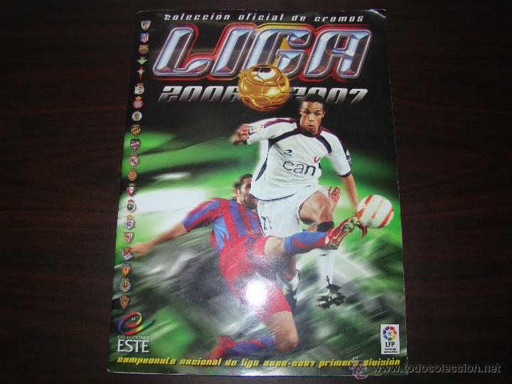 Collectionnisme sportif: &Aacute;lbum Este liga 2006-07
