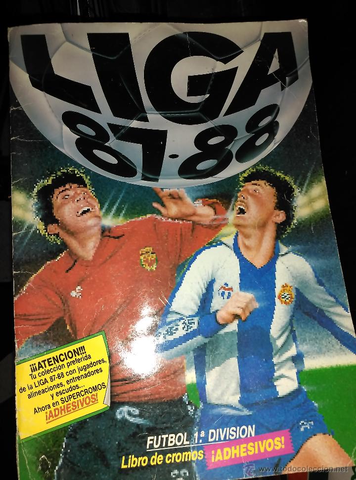 Colecionismo desportivo: ALBUM LIGA 87 88