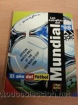 Colecionismo desportivo: LAS ESTRELLAS DEL MUNDIAL 1998.PUBLICADO POR EL MUNDO DEPORTIVO.CONTIENE 14 LAMINAS