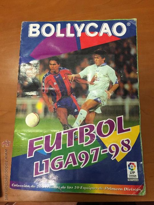 Colecionismo desportivo: bollycao liga 97 98 album con 222 cromos se venden sueltos
