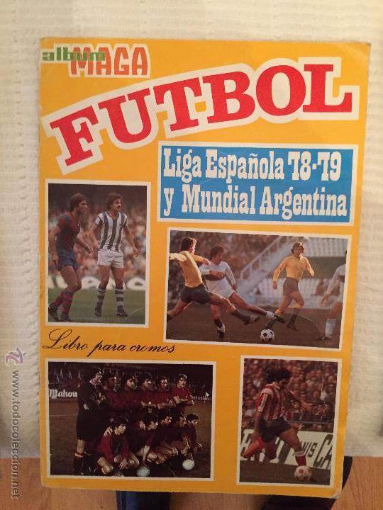 Colecionismo desportivo: LIGA ESPA&Ntilde;OLA 78 79 Y MUNDIAL DE ARGENTINA PLANCHA CON 53 CROMOS