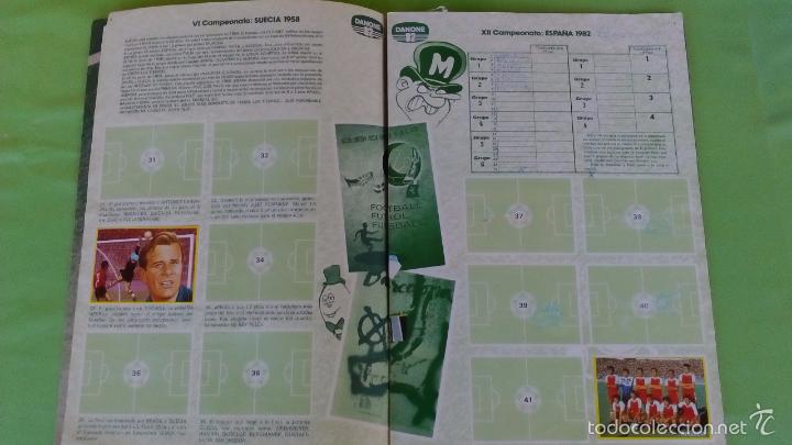 Coleccionismo deportivo: ALBUM FUTBOL EN ACCION SERIE TELEVISION DANONE 82 / POCOS CROMOS - Foto 5 - 56139236