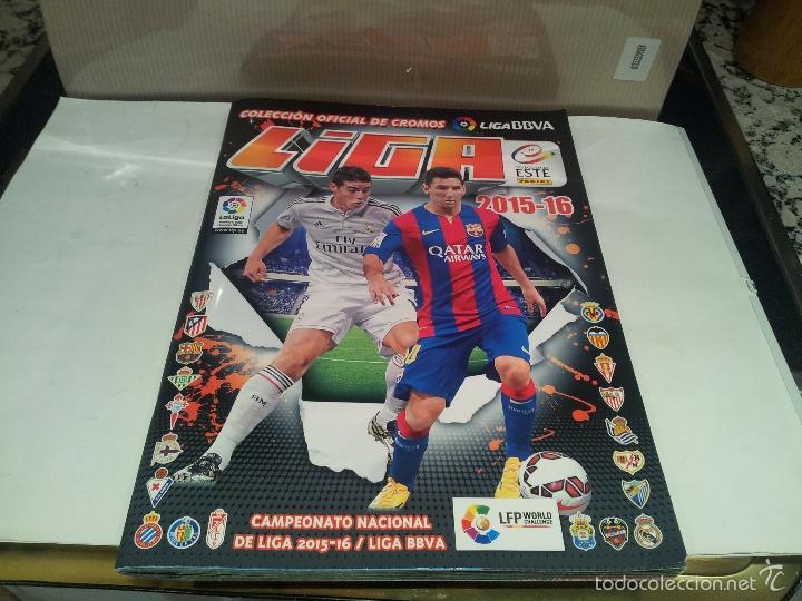 Colecionismo desportivo: album cromos de futbol liga 2015-16 liga BBVA ver fotos