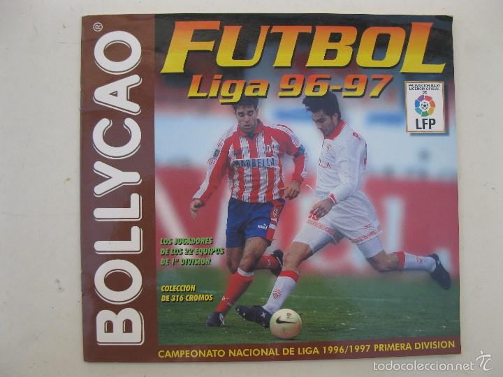 Colecionismo desportivo: &Aacute;LBUM DE CROMOS - LIGA F&Uacute;TBOL 96-97 - BOLLYCAO.