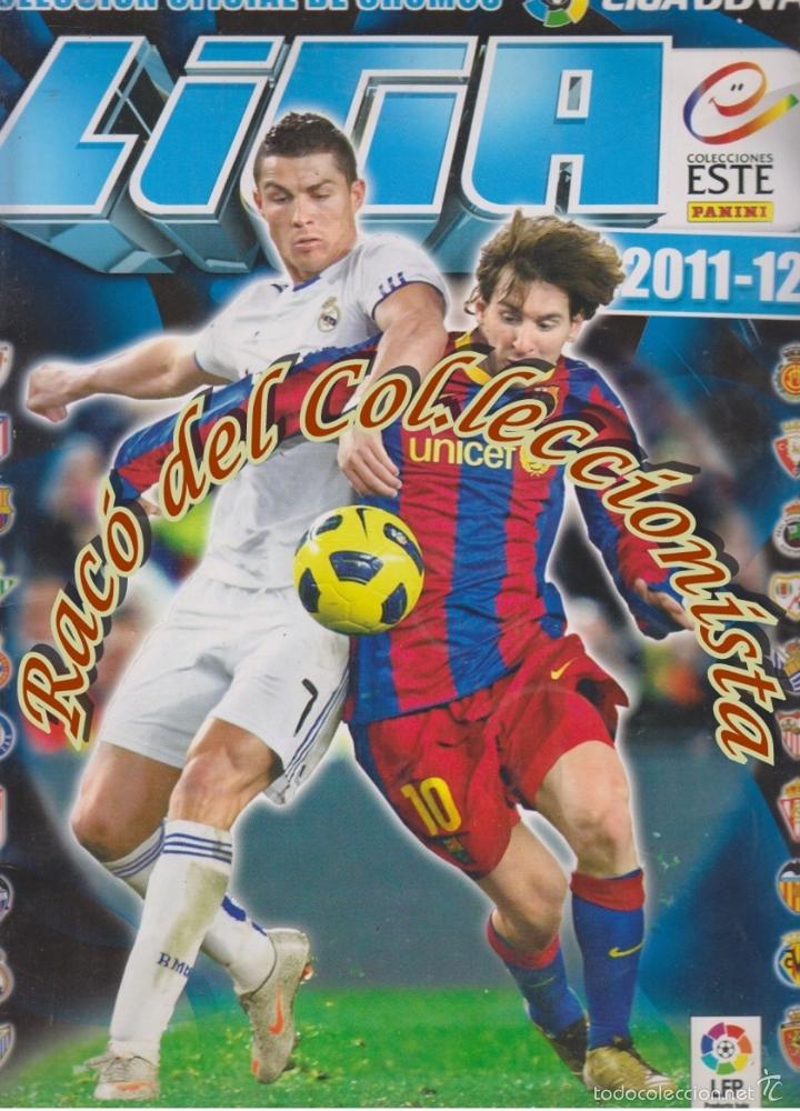 Colecionismo desportivo: LIGA 2011 - 2012, ALBUM DE CROMOS, COLECCIONES ESTE / PANINI, FALTAN CROMOS,
