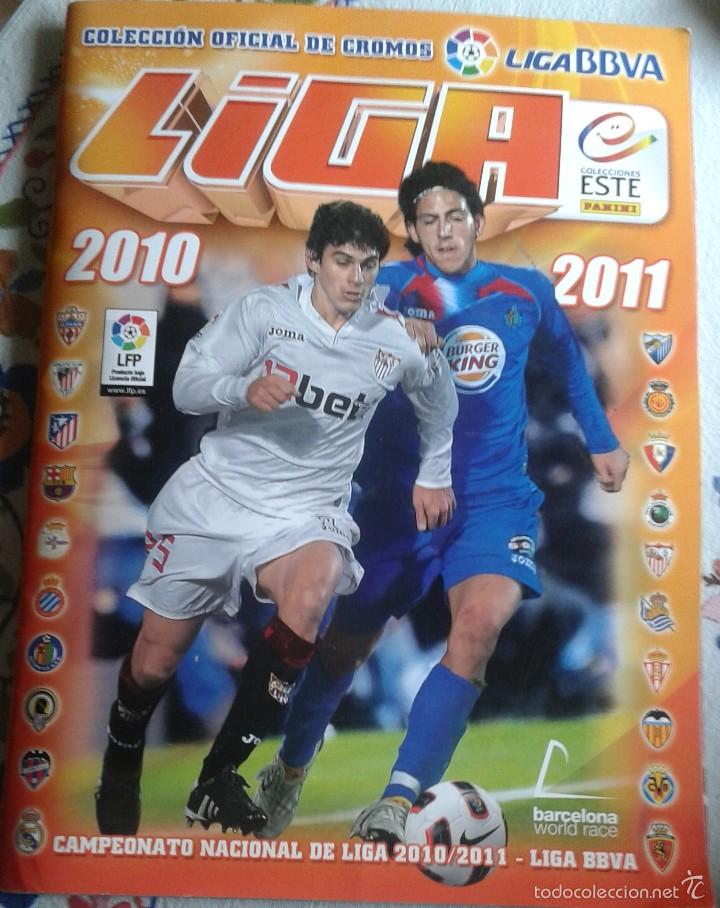 Colecionismo desportivo: Liga 2010 - 2011 Ediciones Este
