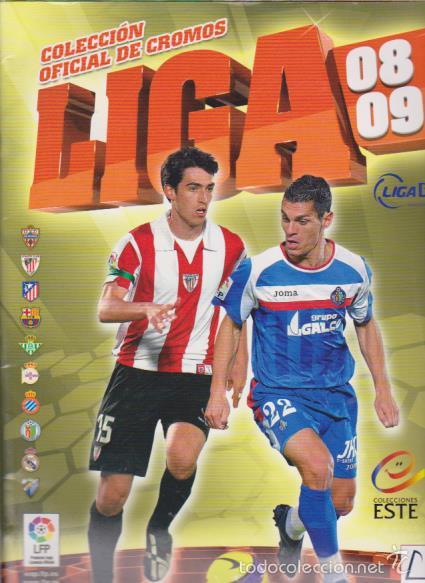 Colecionismo desportivo: LIGA 2008 / 2009 - COLECCI&Oacute;N OFICIAL DE CROMOS