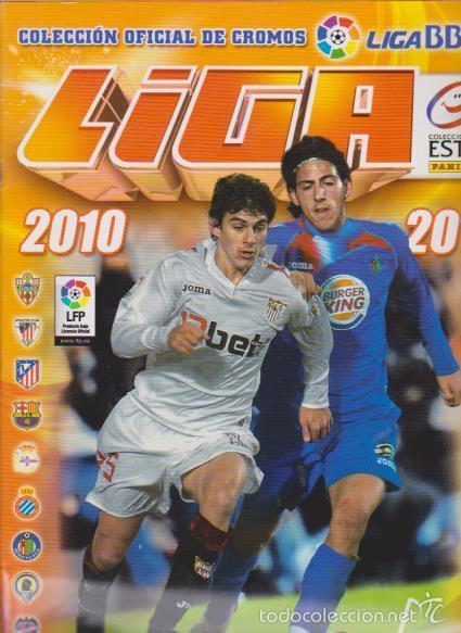 Colecionismo desportivo: LIGA 2010 / 2011 - COLECCI&Oacute;N OFICIAL DE CROMOS
