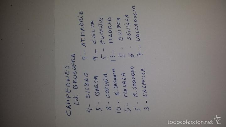 Coleccionismo deportivo: CAMPEONES  -  ED. BRUGERA - Foto 7