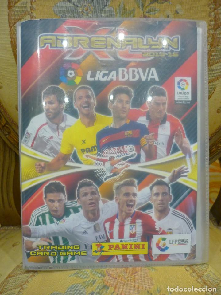 Colecionismo desportivo: ADRENALYN 2.015-2.016. PANINI. FICHERO ORIGINAL CON 425 CARTAS &Oacute; CROMOS.