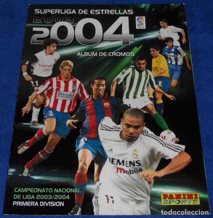 Colecionismo desportivo: Super liga de estrellas 2003 2004 - Panini