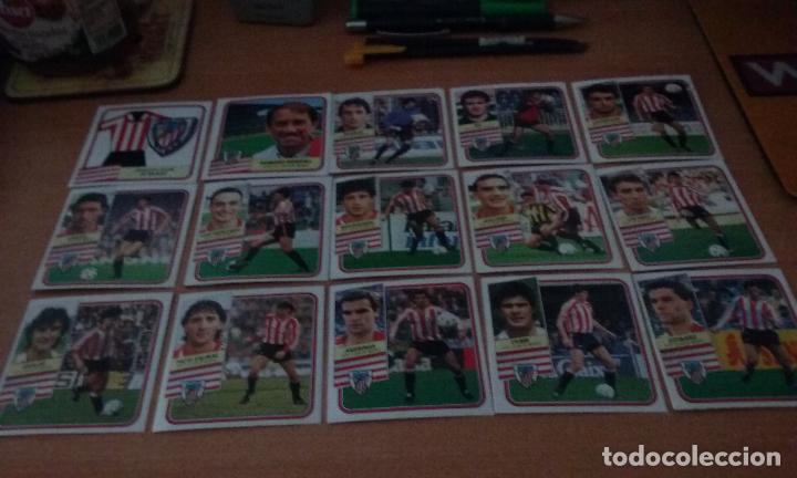 Sports collectibles: ESTE 89-90 LOTE 15 CROMOS ATH.BILBAO. DESPEGADOS EN BUEN ESTADO
