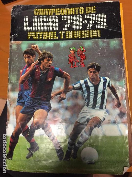 Sports collectibles: este liga 78 79 album con 270 cromos bastantes colocas y 23 ultimos fichajes se estudia vender suelt