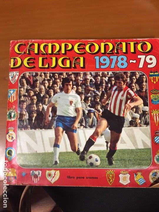 Sports collectibles: campeonato de liga 1978-79 disgra album con 145 cromos se venden sueltos