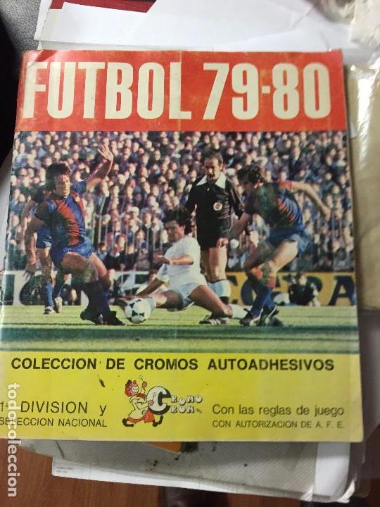 Sports collectibles: futbol 79 80 cromo crom album con 270 cromos se venden sueltos